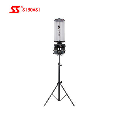 คุณภาพ  Badminton Shuttlecock Feeder Machine 180 Balls Capacity 33 Degrees Angle โรงงาน