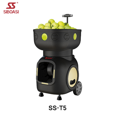 SIBOASI T5 APP การควบคุม มินิยิงเทนนิส บอลเครื่องสําหรับการฝึก
