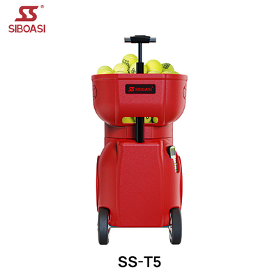 SIBOASI T5 APP การควบคุม มินิยิงเทนนิส บอลเครื่องสําหรับการฝึก