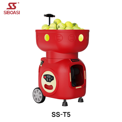 SIBOASI T5 APP การควบคุม มินิยิงเทนนิส บอลเครื่องสําหรับการฝึก