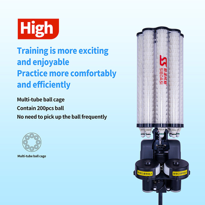 SIBOASI B3 แบดมินตัน Shuttlecock Feeder เครื่อง Smart แบดมินตันยิงเครื่องสําหรับการฝึกอบรม
