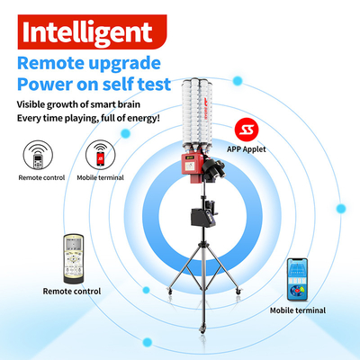 SIBOASI B5 ใหม่ แบดมินตัน เครื่องปนปนปนปน Smart Badminton Shooting Machine สําหรับการฝึกอบรม