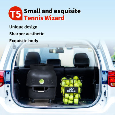 SIBOASI T5 APP การควบคุม มินิยิงเทนนิส บอลเครื่องสําหรับการฝึก