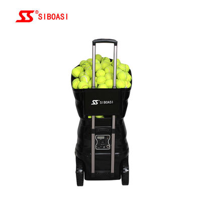 S4015 เครื่องป้อนไม้เทนนิสพร้อมจอ LCD Double Ball Divider