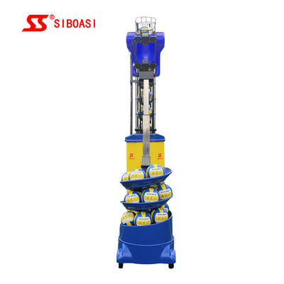 DC 120V เครื่องลูกวอลเลย์บอลยกอัตโนมัติและให้อาหารลูก