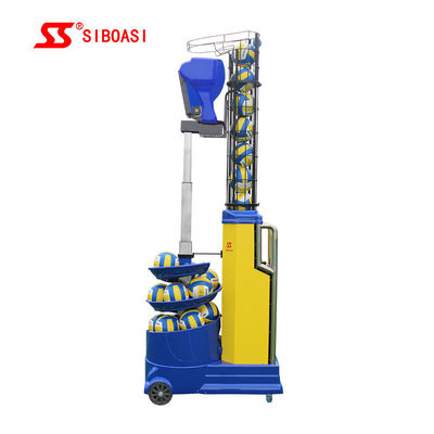 DC 120V เครื่องลูกวอลเลย์บอลยกอัตโนมัติและให้อาหารลูก