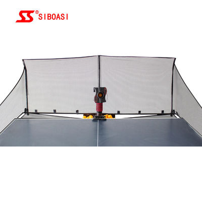 DC 12V เครื่องเปิดลูกปิงปองอัตโนมัติเทรนเนอร์หุ่นยนต์ความจุ 80 ลูก