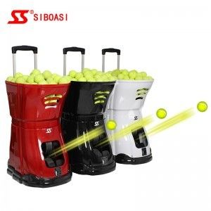 ความจุ 150 ลูก Siboasi Sports Tennis Ball Machine Launcher