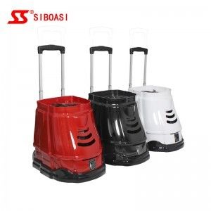 ความจุ 150 ลูก Siboasi Sports Tennis Ball Machine Launcher