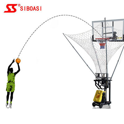 เครื่องยิงบาสเก็ตบอลแบบพกพา 265LB การฝึกอบรม SGS ได้รับการอนุมัติ 180 องศา