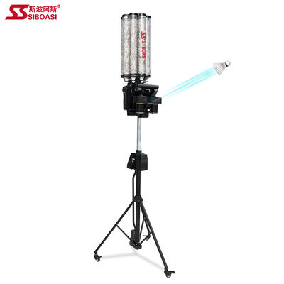 เครื่องแบดมินตัน SGS ที่ได้รับการรับรอง 20-70CM ฟังก์ชั่นสุ่มยก