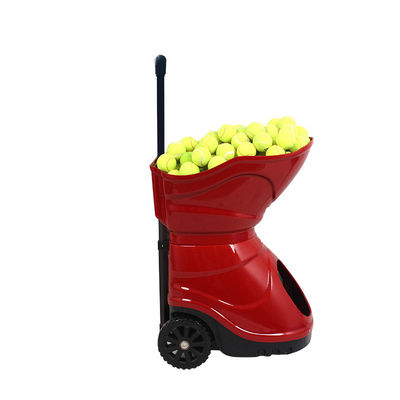 1.8-8seconds / Ball Tennis Ball Machine ให้บริการ FCC Approved Two Lines Function