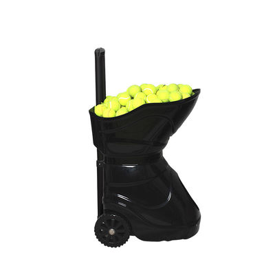 1.8-8seconds / Ball Tennis Ball Machine ให้บริการ FCC Approved Two Lines Function