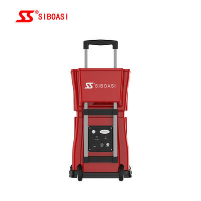 S2015 เครื่องลูกเทนนิส Server 150 ลูกปรับความจุ Topspin