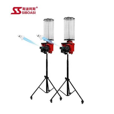 เครื่องป้อนลูกขนไก่แบดมินตันแดง Training Lifting System 0-70CM